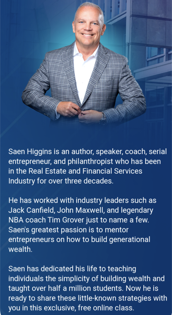 saen higgins co-founder of us tax lien association