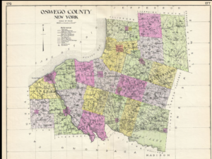 oswego county map